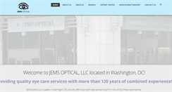 Desktop Screenshot of jemsoptical.com